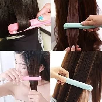 Students and Travlling Mini Hair Straightener Curlin Irons 2
