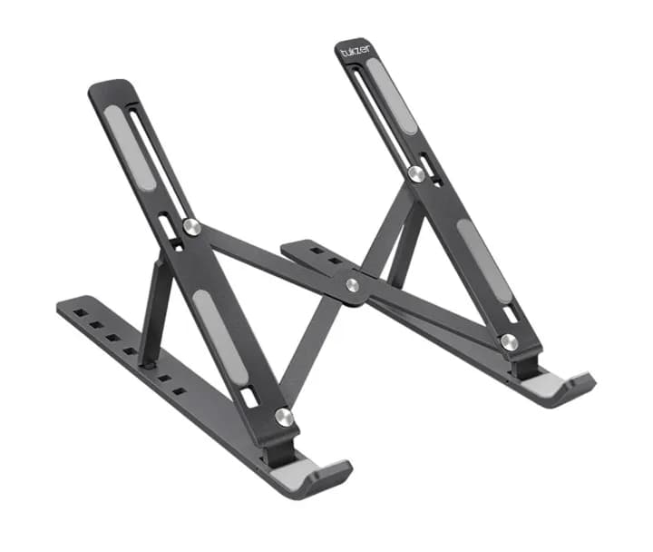 Creative Folding Laptop Stand – Premium Aluminum Alloy Bracket for 10-17 Inch Tablets & Laptops