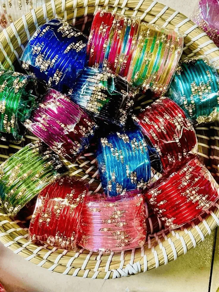 Premium Jewelry Combo – চুড়ি, ঝুমকা ও কোমরের বিছা 2