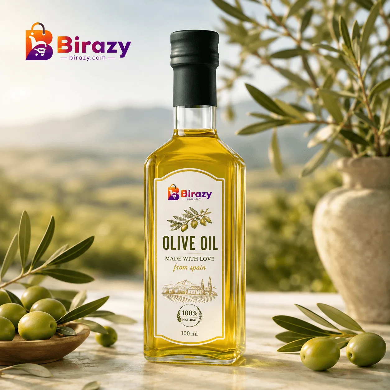 Ligion Herbal Olive Oil 100ml – Premium Olive Oil from Spain