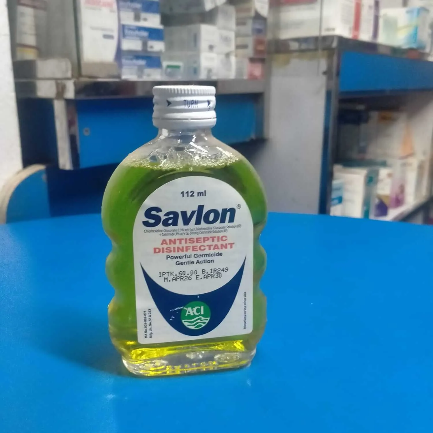 ACI Savlon Antiseptic Disinfectant 112ml – Powerful Germ Protection