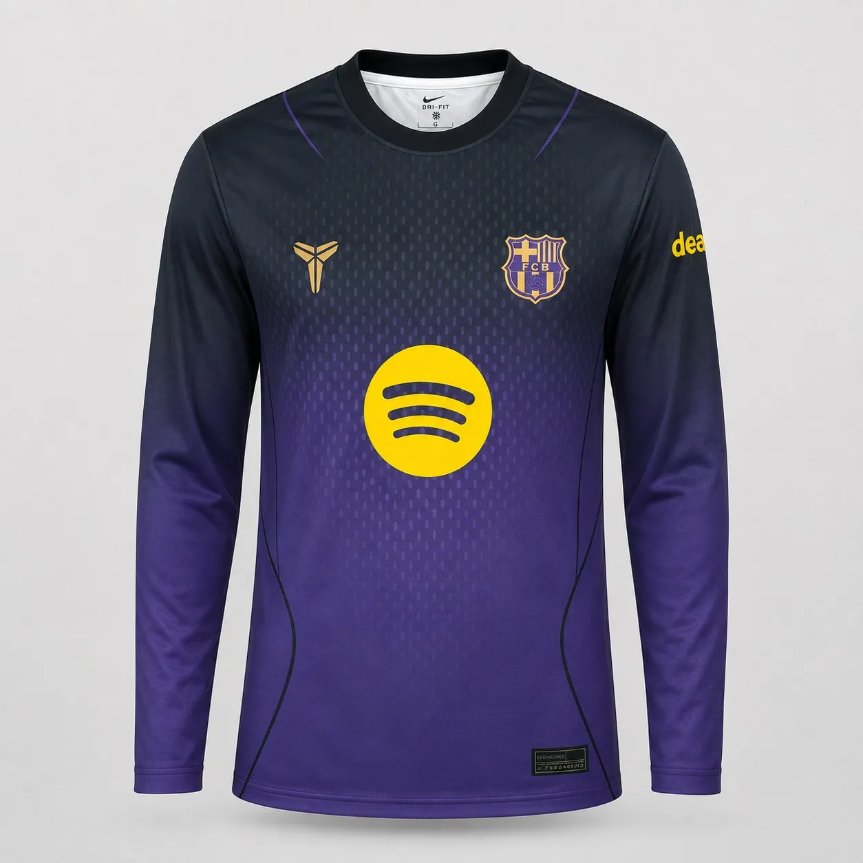 FC Barcelona 2026/27 Away Long-Sleeve Jersey – Kobe Bryant Edition